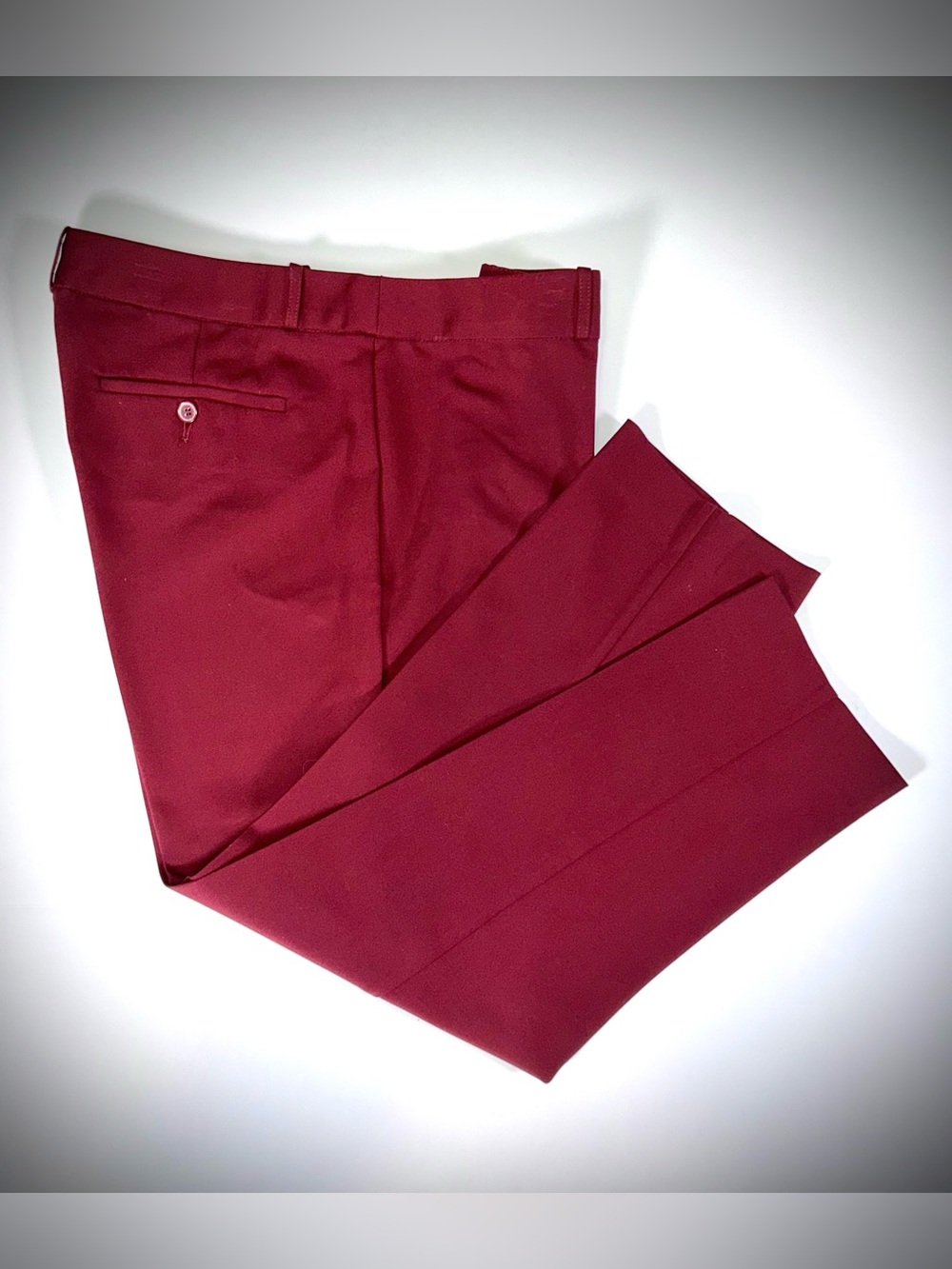Liz Claiborne Career Women’s 14 Burgundy Mid-Rise Cropped Pants 26” Inseam